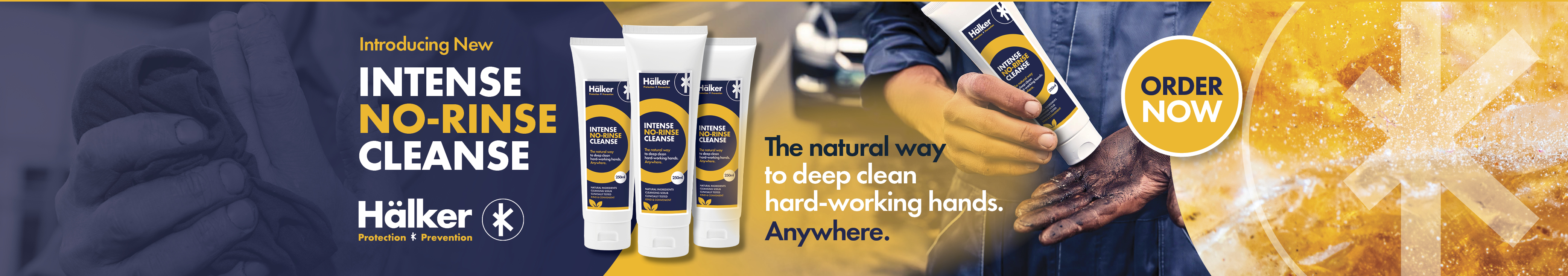 Halker Intense No-Rinse cleanse